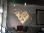 High Definition Holographic Window Film , Video Based Projector Screen Film 